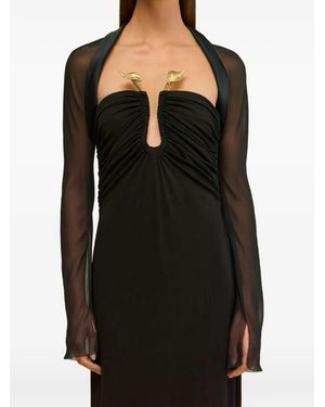 Cult Gaia Eliel Long-Sleeve Jacket - Black