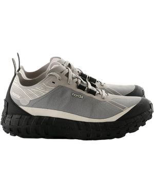 Norda Canvas Trail Trainers - Grey