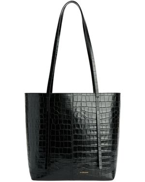 By Malene Birger Abiliso Embossed Tote Bag - Black