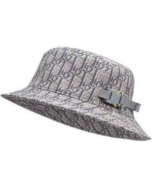 Dior Oblique Bucket Hat - Gray
