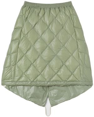 Jil Sander Down Skirt - Green