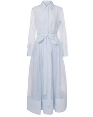 Jonathan Simkhai Montgomery Shirt Dress - White