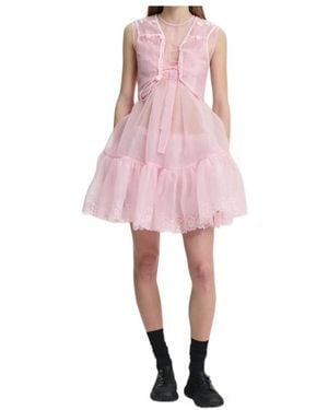 Cecilie Bahnsen Sleeveless Dress - Pink
