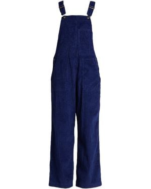FARM Rio Solid Color Jumpsuit - Blue