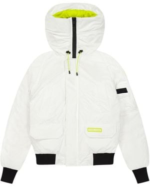 Canada Goose Casual Bomber Jacket - White