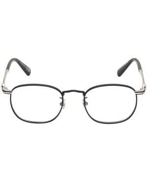 Moncler Square-Frame Glasses - White