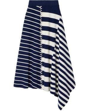 Jonathan Simkhai Braylon Asymmetrical Skirt - Blue