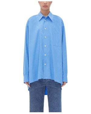 Bottega Veneta Compact Shirt - Blue