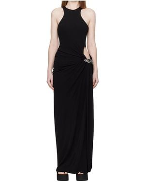CASABLANCA Sleeveless Maxi Dress - Black