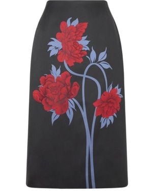 La DoubleJ La Doublej Pencil Skirt - Blue