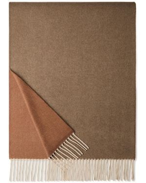 Loro Piana Two-Tone Scarf - Brown