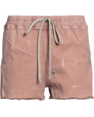 Rick Owens Denim Shorts - Pink
