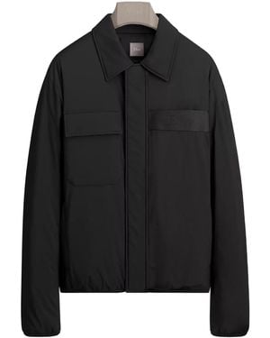 Dior Long-Sleeved Down Jacket - Black