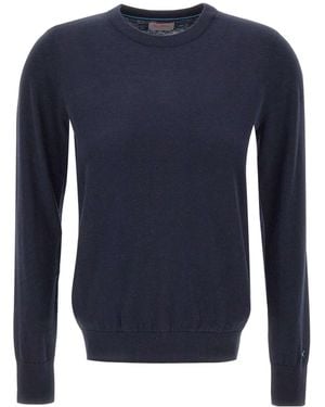 Sun 68 Crew Neck Sweater - Blue