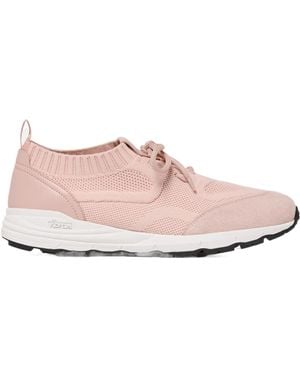 SCAROSSO Lace-Up Trainers - Pink