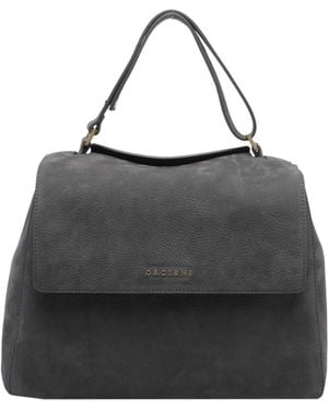 Orciani Top-Handle Shoulder Bag - Black