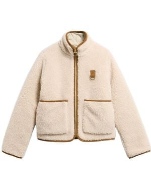 Barbour Elenora Zip-Up Jacket - Natural