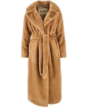 Herno Belted Waist Coat - Natural