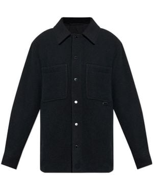 Canada Goose Balas Button-Fastening Patch-Pocket Overshirt - Blue