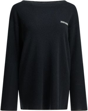 Miu Miu Wool Jumper - Black