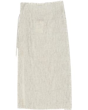 The Row Tie-Waist Skirt - White