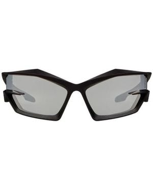 Givenchy Giv Cut Geometric Sunglasses - Metallic