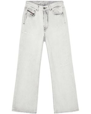 DIESEL Regular Jeans High Waist 1971 D-Sent - White