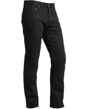 Gucci Logo Patch Jeans - Black