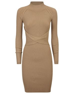 Dion Lee Logo Dress - Natural