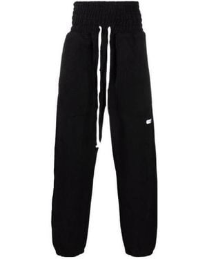 XOXOGOODBOY High-Waisted Rope Sweatpants - Black