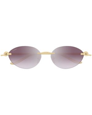 Cartier Cat-Eye Frame Sunglasses - Multicolour