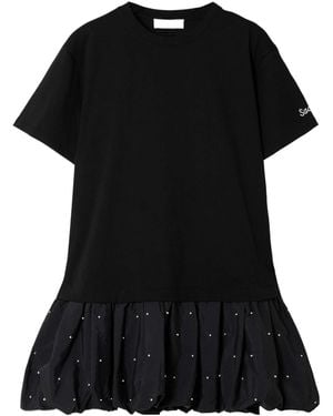 Sea Alberta Embellished Mini Dress - Black