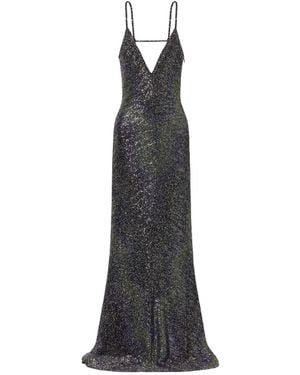 Missoni Sequin-Embellished Crochet-Knit Maxi Dress - Black