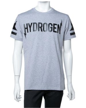 Hydrogen Logo T-Shirt - Gray
