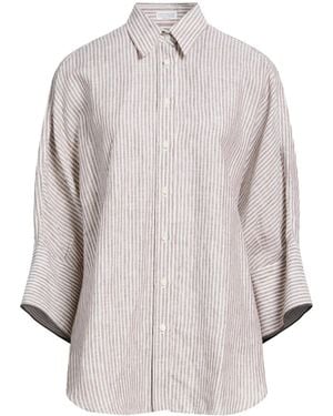 Brunello Cucinelli Patterned Shirts Blouses - White