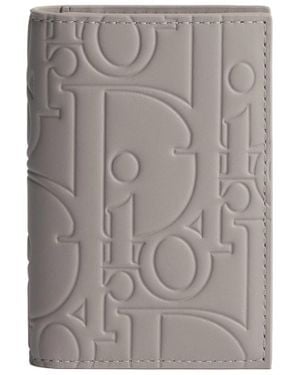 Dior Bifold Card Holder - Grey