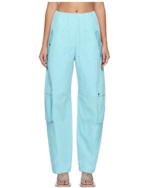 Paris Georgia Basics Work Casual Trousers - Blue