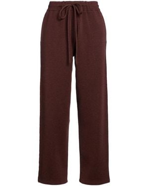 Burberry Knitted Joggers - Purple