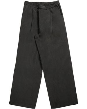 Louis-Gabriel Nouchi Elastic Waist Casual Trousers - Grey