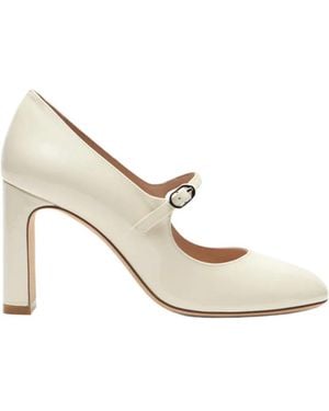 Stuart Weitzman Babette Mary Jane 85 - White