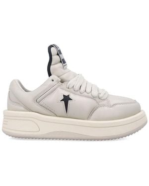 CONVERSE X DRKSHDW Rick Owens Drkshdw Lace-Up Trainers - White
