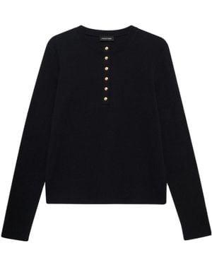 Anine Bing Alessia T-Shirt - Black