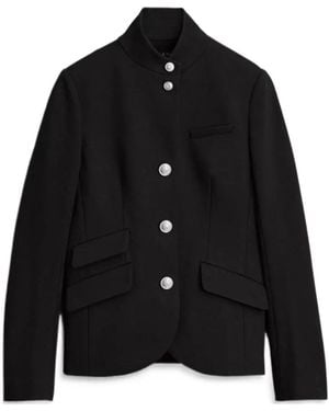 Rag & Bone Long Sleeve Casual Jacket - Black