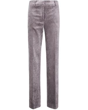 Antonelli Casual Pants With Belt Loops - Gray