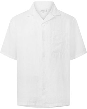 Maison Kitsuné Loosefit Casual Top - White