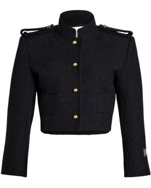 Patou Cropped Jacket - Blue