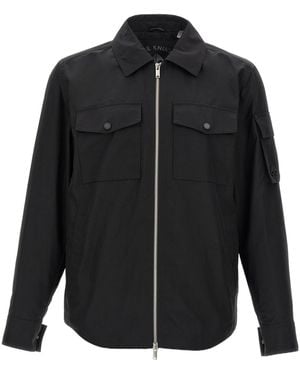 Moose Knuckles Collared Zip-Up Jacket - Black