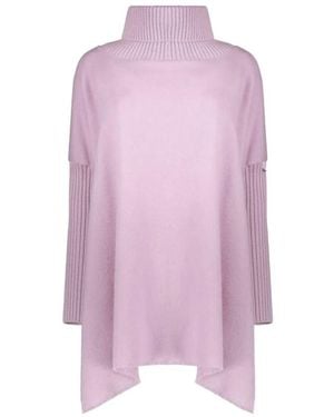 Herno Rib-Trimmed Virgin-Wool Sweater - Pink