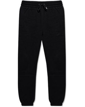 Maison Kitsuné Drawstring-Fastening Waist Trousers - Black