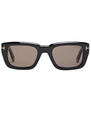 Tom Ford Rectangle-Frame Sunglasses - Multicolor